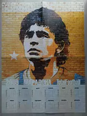 Плакат TotalFootball. Диего Марадона