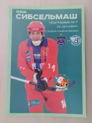 Суперлига. Сибсельмаш Новосибирск - Водник Архангельск. 26.12.2020