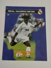 Карточка № 89 Зеедорф. PANINI Реал Мадрид 1998-1999