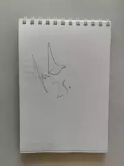 Автограф. Мартин Йиранек. Футбол