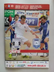 Суперлига. Сибиряк Новосибирск - Норильский Никель Норильск. 02.05.2013