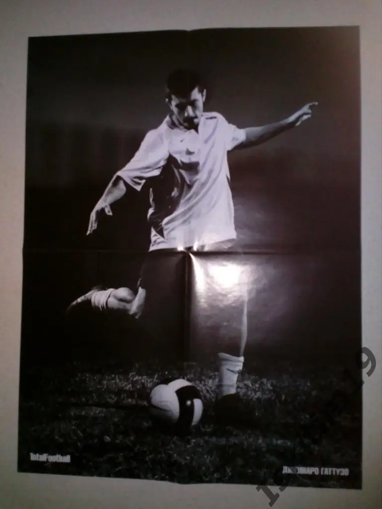 Плакат TotalFootball Уэйн Руни/Дженнаро Гаттузо 1