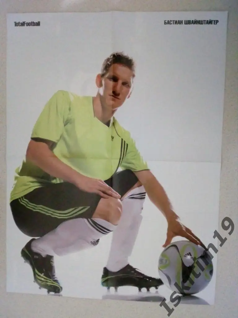 Плакат TotalFootball Бастиан Швайнштайгер/Черенков, Тихонов, Акинфеев