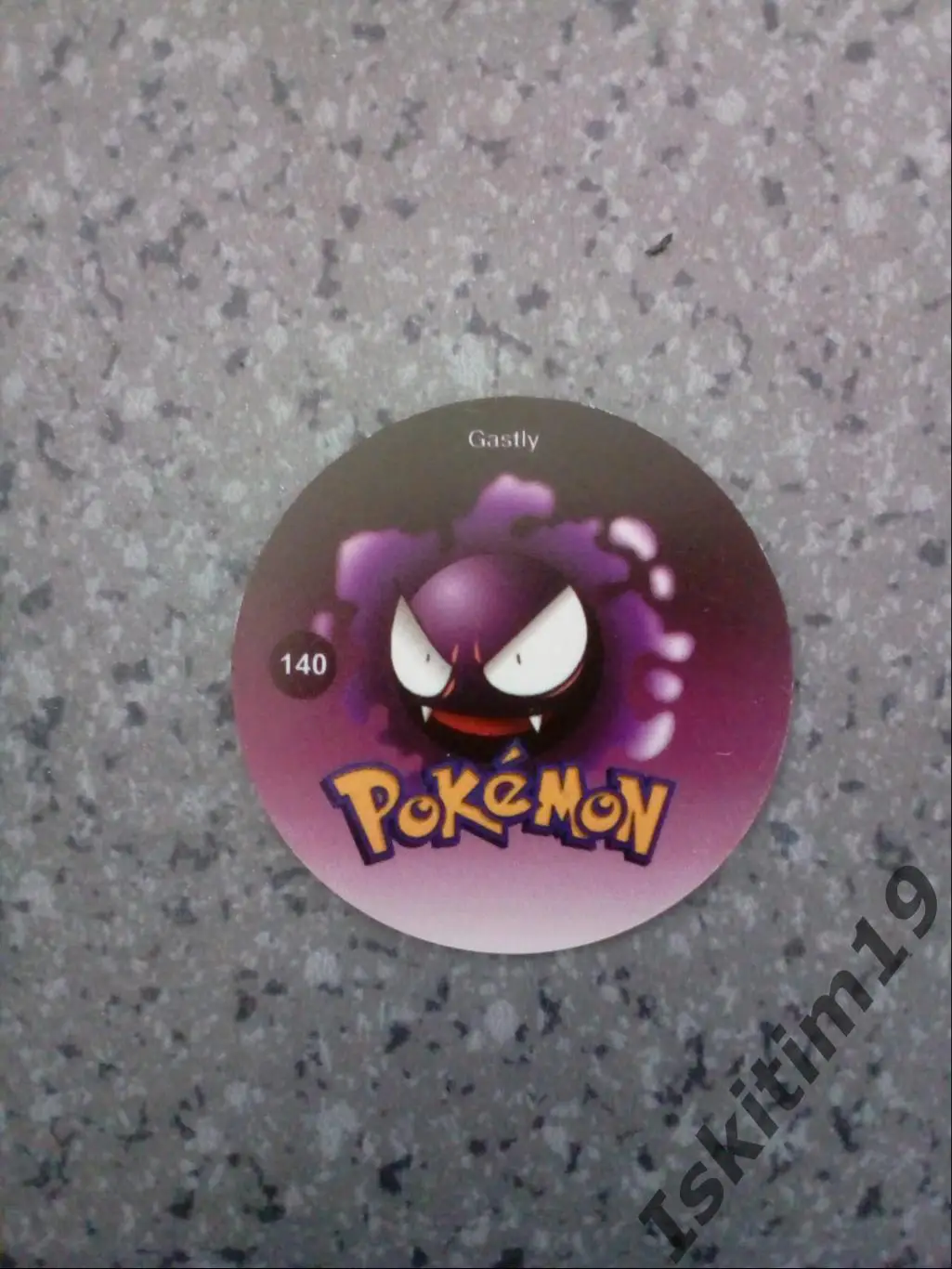 Фишка Покемон Pokemon # 140 Gastly