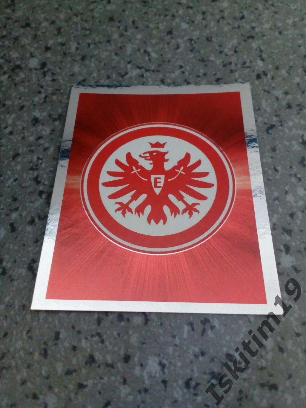 Наклейка TOPPS Бундеслига 2010-2011 № 47 Eintracht wappen Айнтрахт герб