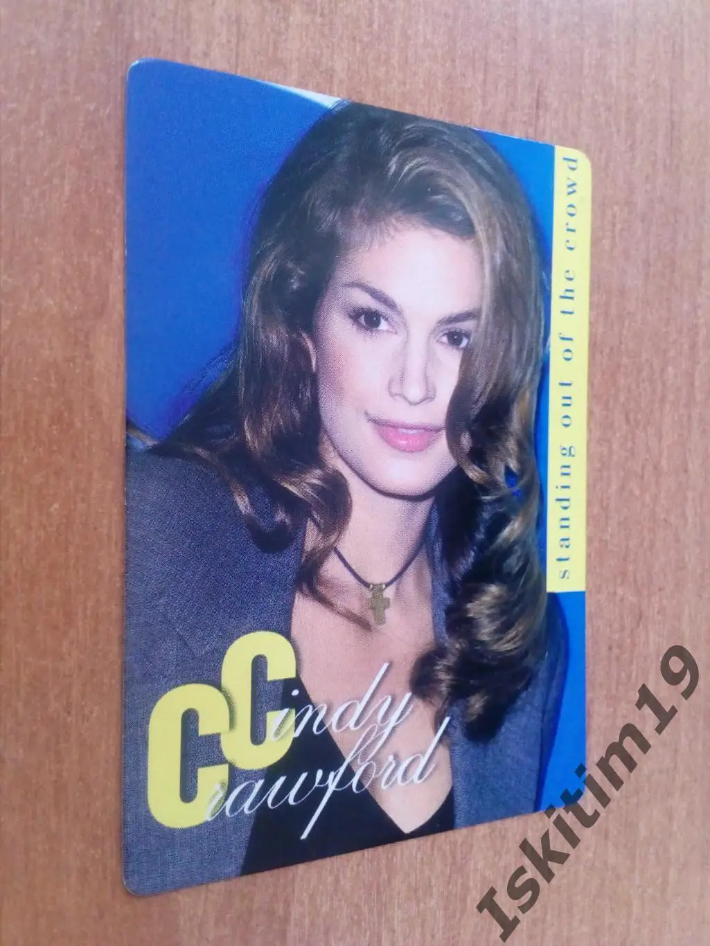 Календарик 2001. Cindy Crawford Синди Кроуфорд