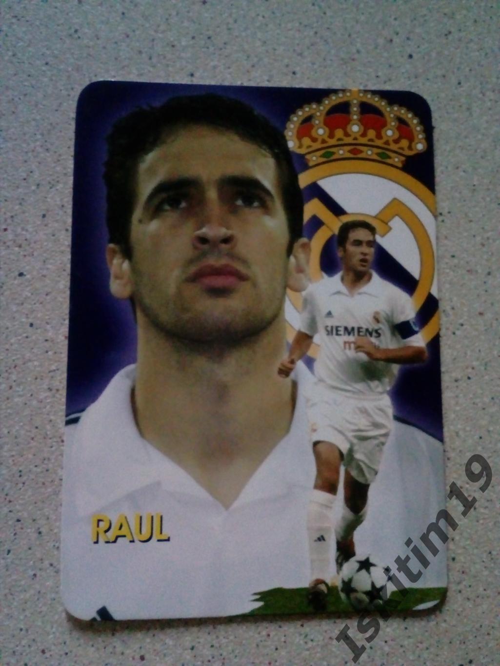 Календарик 2004. В мире футбола, Рауль Raul