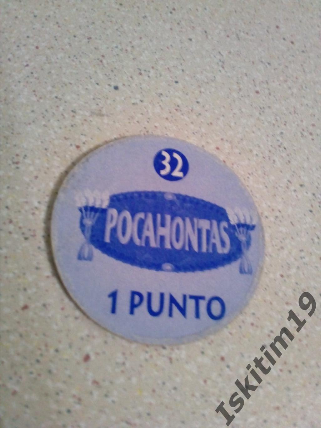 Фишка кэпс Pocahontas Покахонтас № 32 1