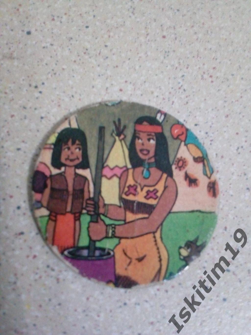 Фишка кэпс Pocahontas Покахонтас № 43