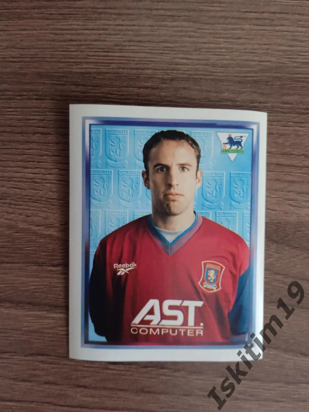 Наклейка MERLIN Английская Премьер-Лига 1997-1998 № 36 Southgate Саутгейт