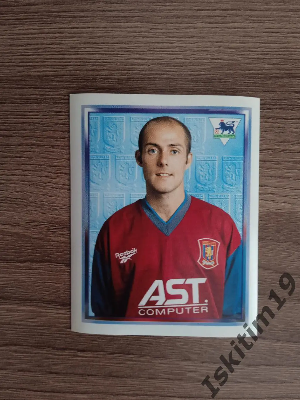 Наклейка MERLIN Английская Премьер-Лига 1997-1998 № 38 Wright Райт