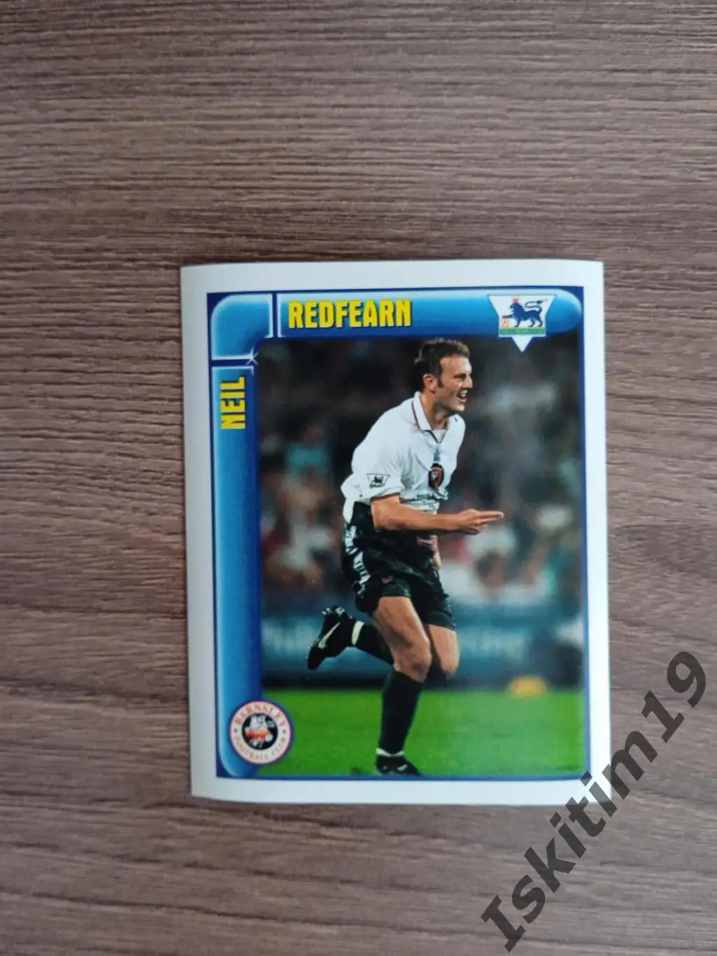 Наклейка MERLIN Английская Премьер-Лига 1997-1998 № 55 Redfearn Редферн