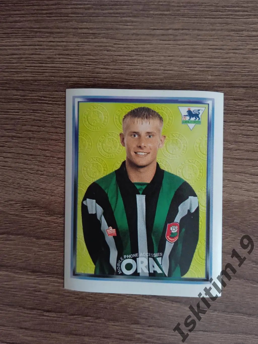 Наклейка MERLIN Английская Премьер-Лига 1997-1998 № 56 Watson Уотсон