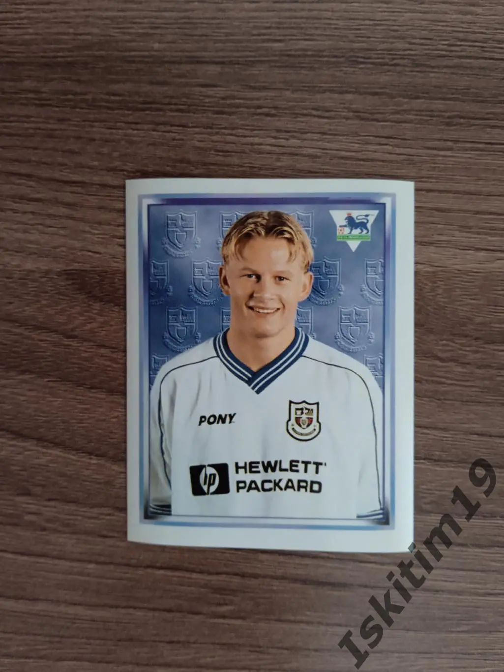 Наклейка MERLIN Английская Премьер-Лига 1997-1998 № 453 Iversen Иверсен