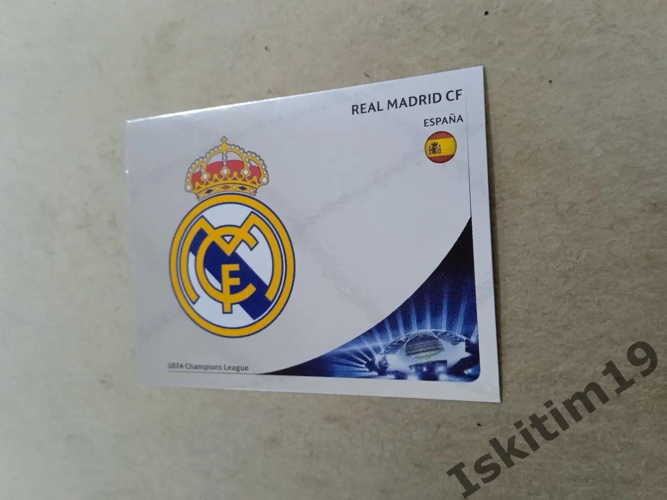 Наклейка PANINI Лига Чемпионов УЕФА 2012-2013 № 228 Реал Real Madrid CF герб