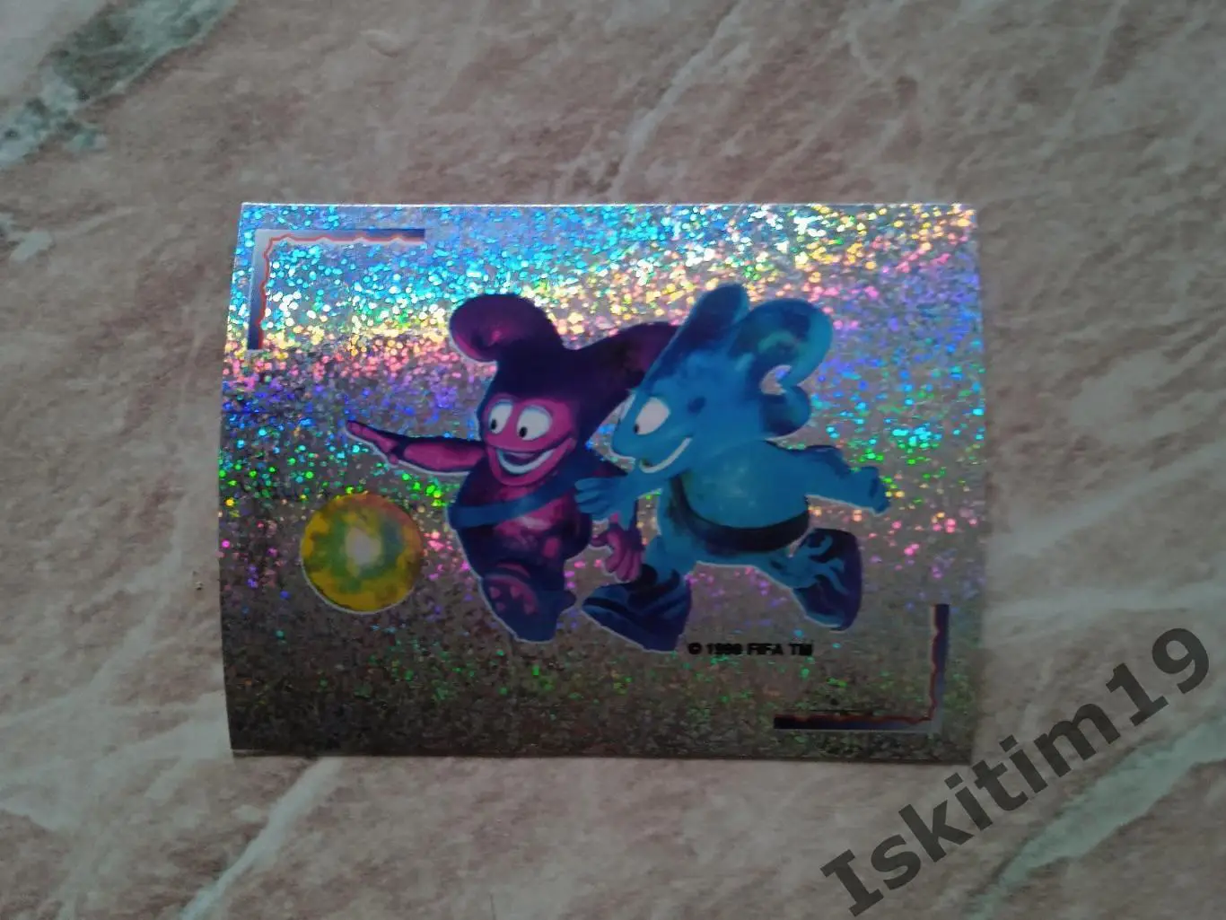 Наклейка PANINI Чемпионат мира 2002 № 3 Маскоты талисманы