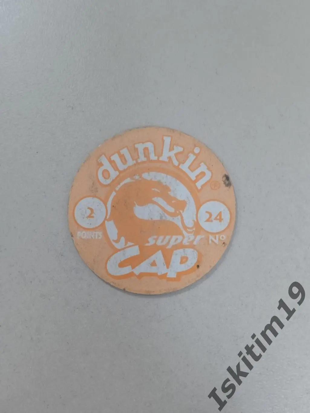 Фишка кэпс dunkin cap super (картон) № 24 1