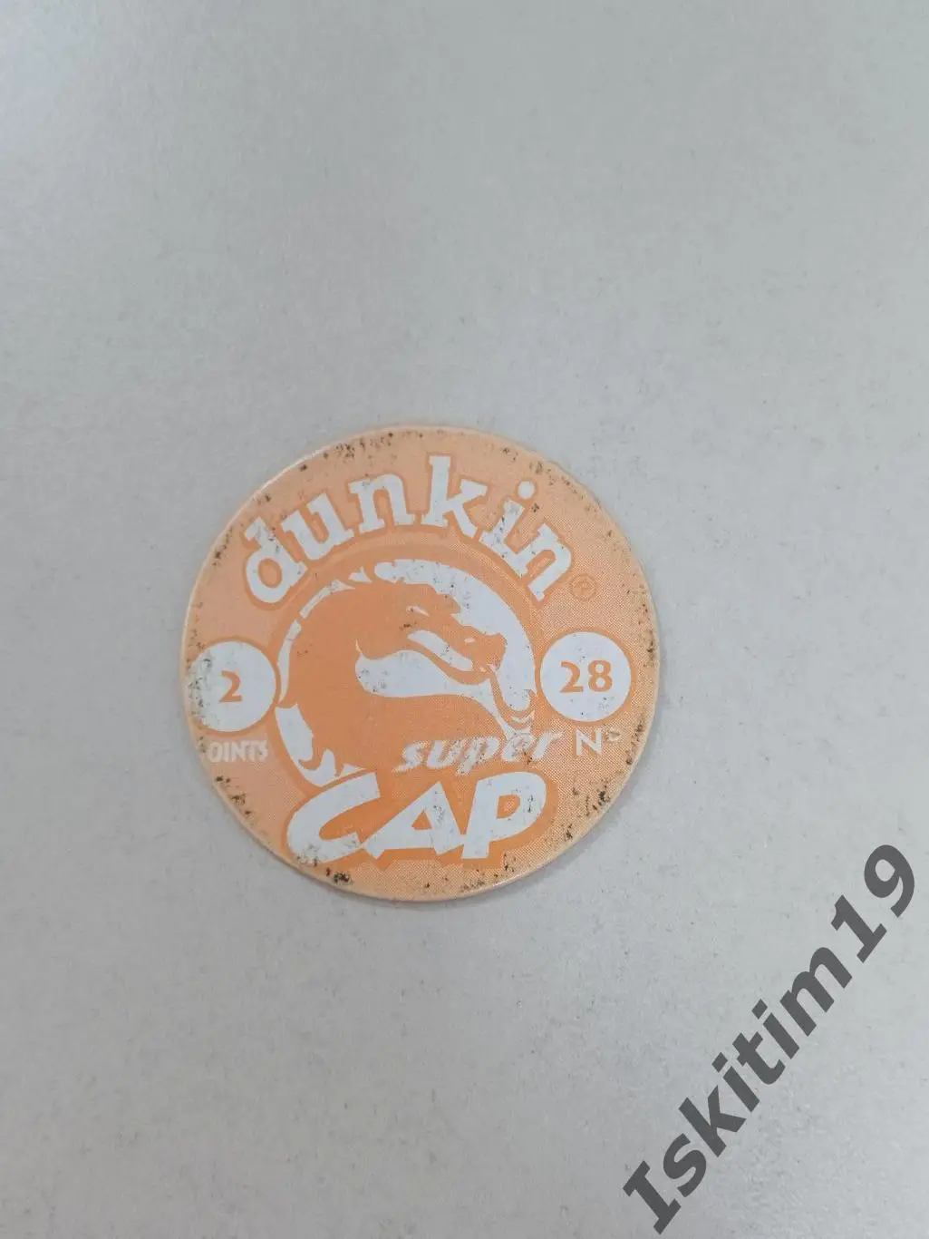 Фишка кэпс dunkin cap super (картон) № 28 1