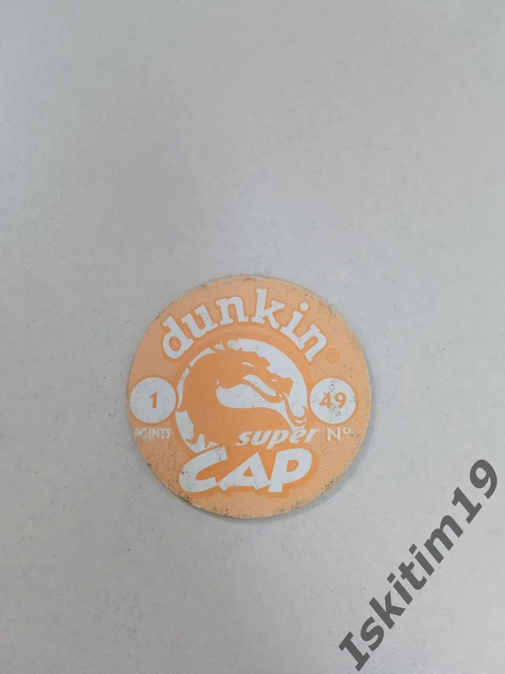 Фишка кэпс dunkin cap super (картон) № 49 1