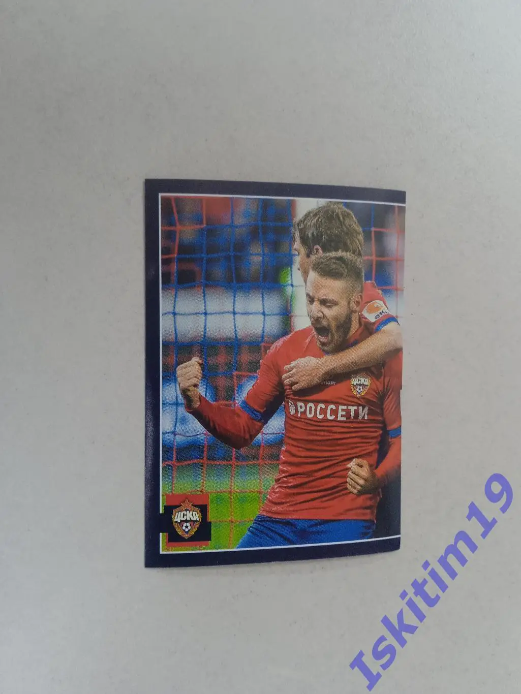 Наклейка PANINI Российская Премьер-Лига 2019-2020 № 8 ЦСКА Москва (1)