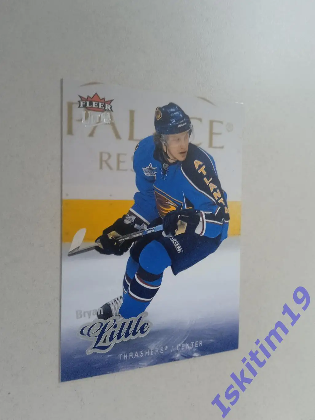 Карточка FLEER Ultra Hockey 2008-2009 № 5 Брайан Литтл Атланта
