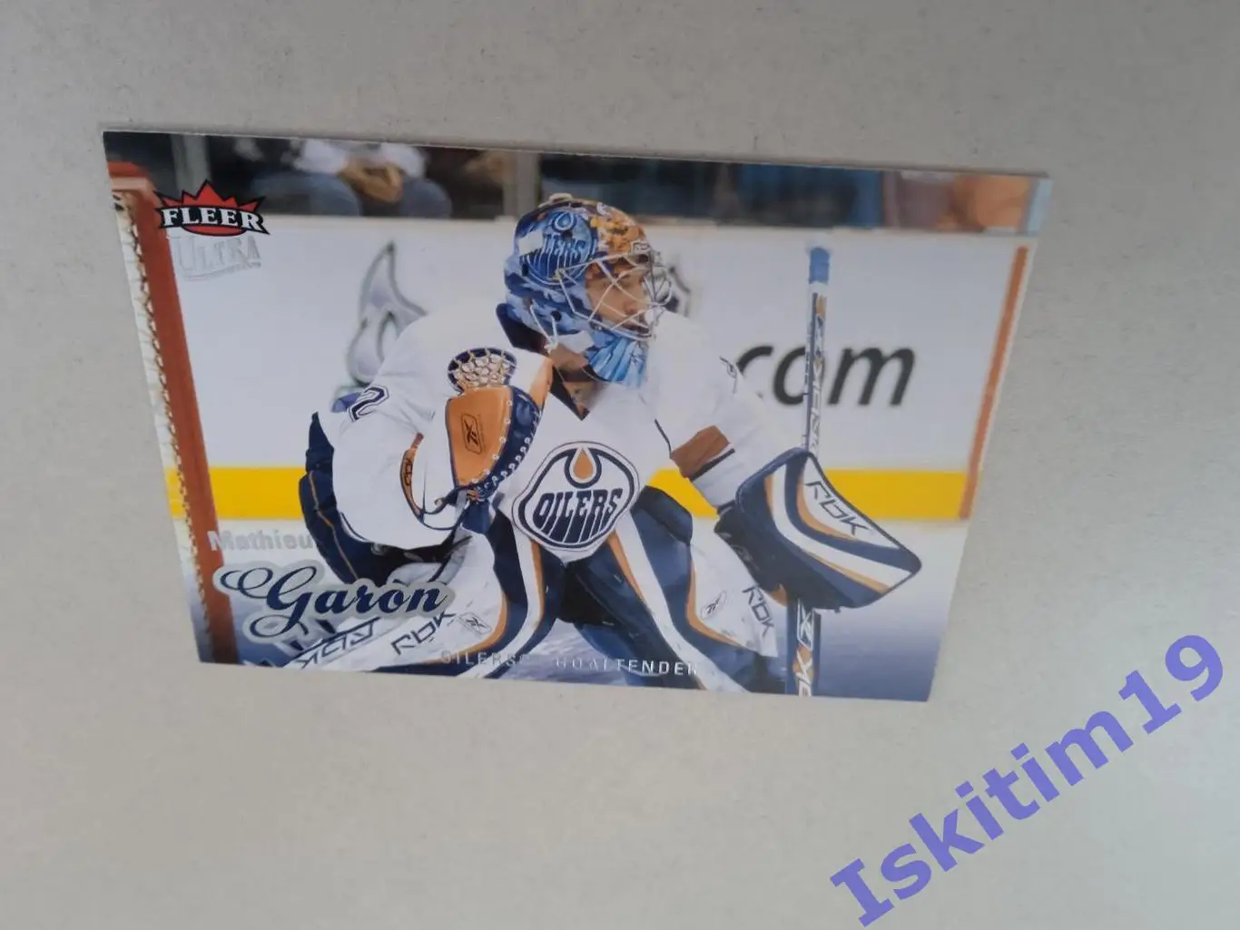 Карточка FLEER Ultra Hockey 2008-2009 № 153 Мэтью Гарон Эдмонтон