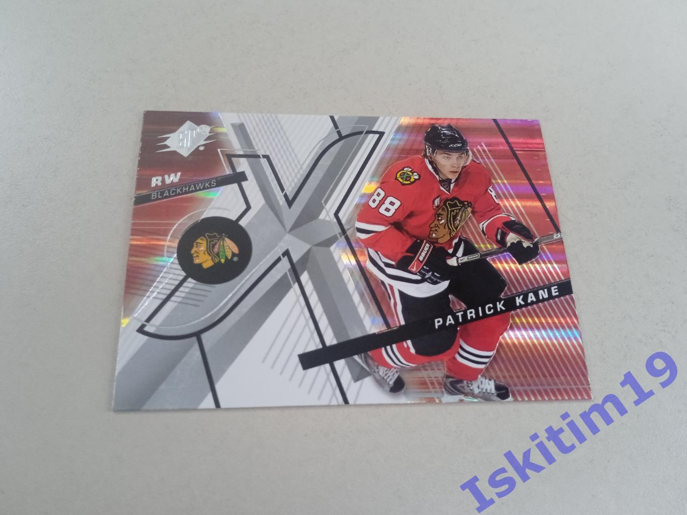 Карточка Upper Deck spx Hockey 2008-2009 № 78 Чикаго Патрик Кейн
