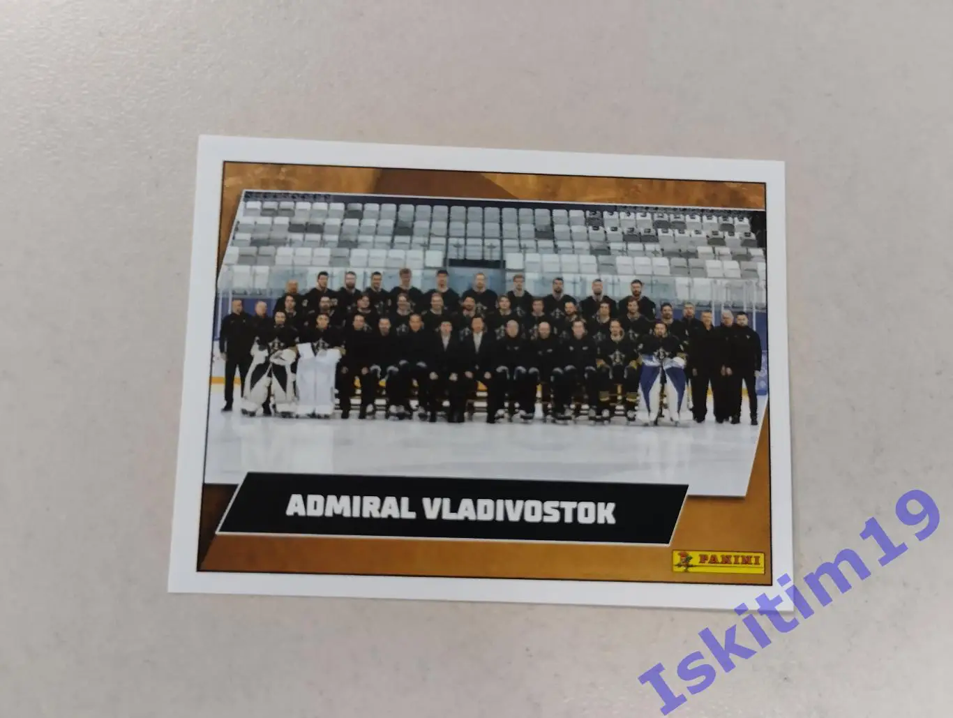 Наклейка PANINI КХЛ 2024-2025 № 22 Адмирал Владивосток