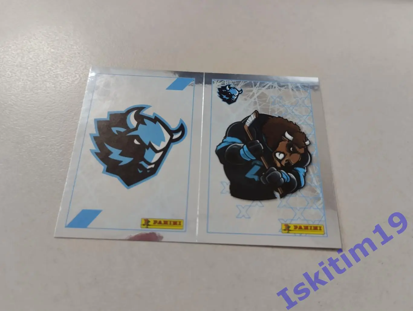 Наклейка PANINI КХЛ 2024-2025 № 112 Динамо Минск логотип+маскот