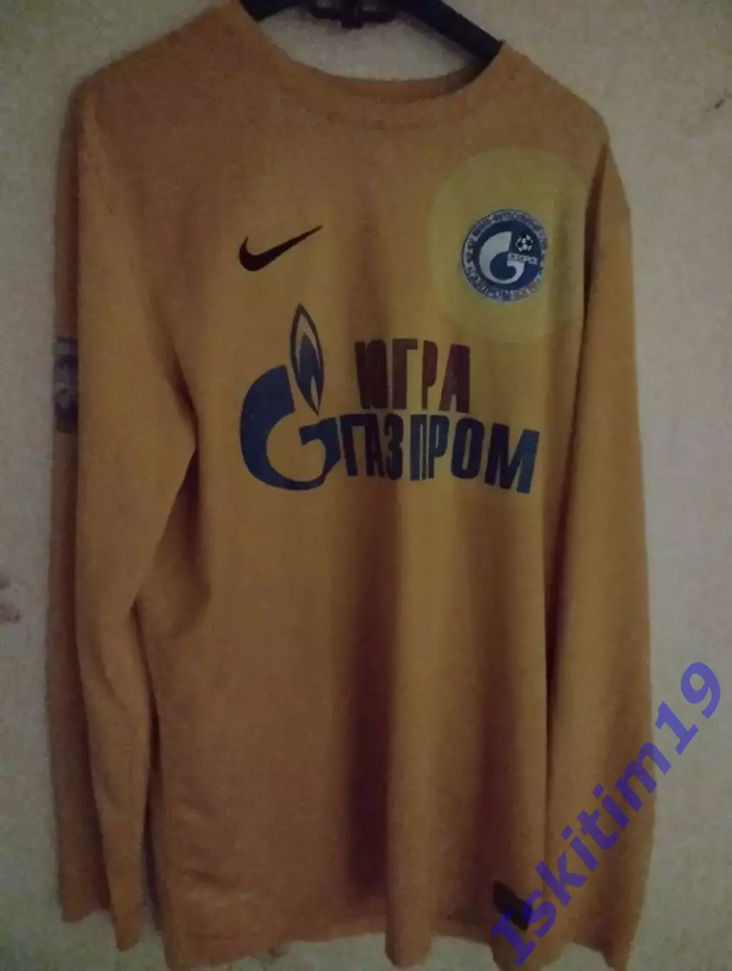 Майка игрока мини-футбольный клуб Газпром-Югра Югорск
