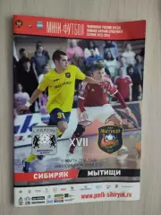 Суперлига. Сибиряк Новосибирск - МФК Мытищи. 15.03.2014