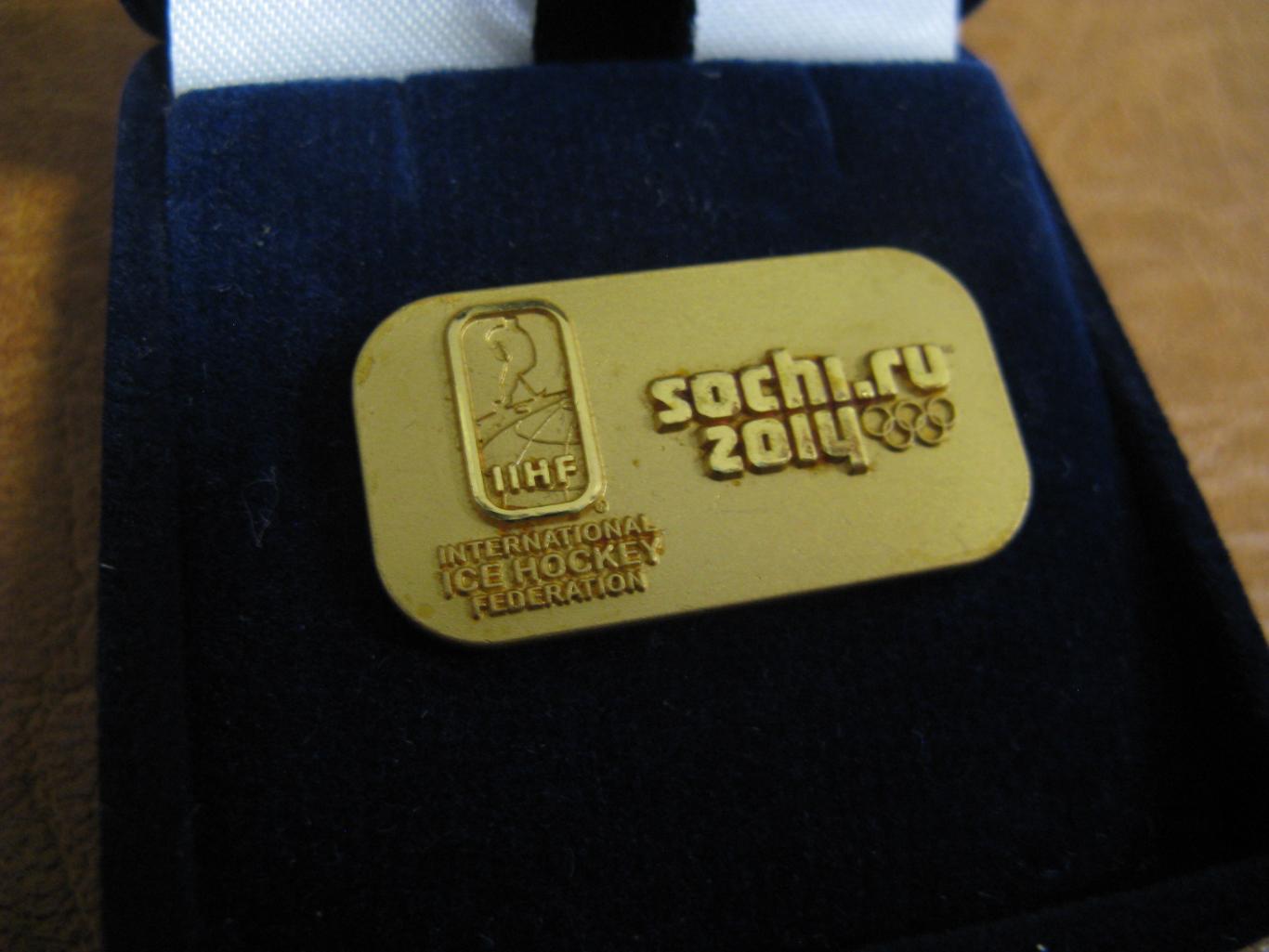 IIHF международная федерация хоккея Олимпиада Сочи 2014 официальный знак 1