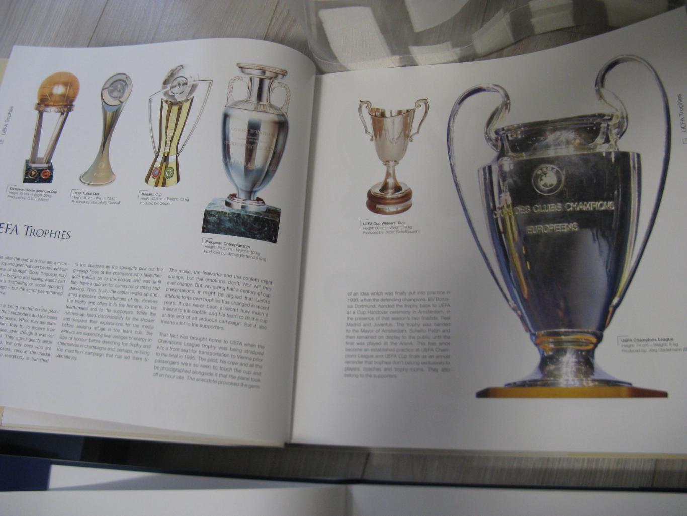 футбол 50 лет УЕФА UEFA1954-2004 отчет 2 книги 3