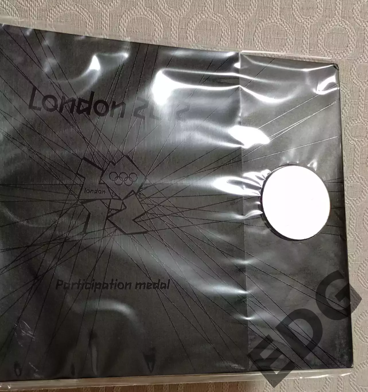 медаль памятная летние олимпийские игры Лондон 2012 официальная 1