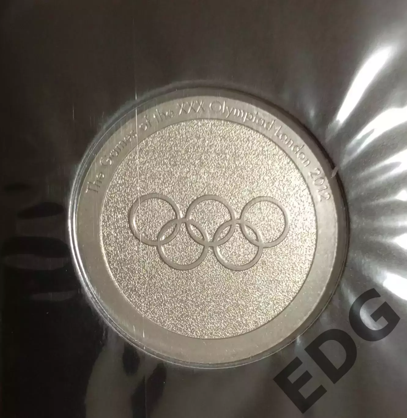 медаль памятная летние олимпийские игры Лондон 2012 официальная 2