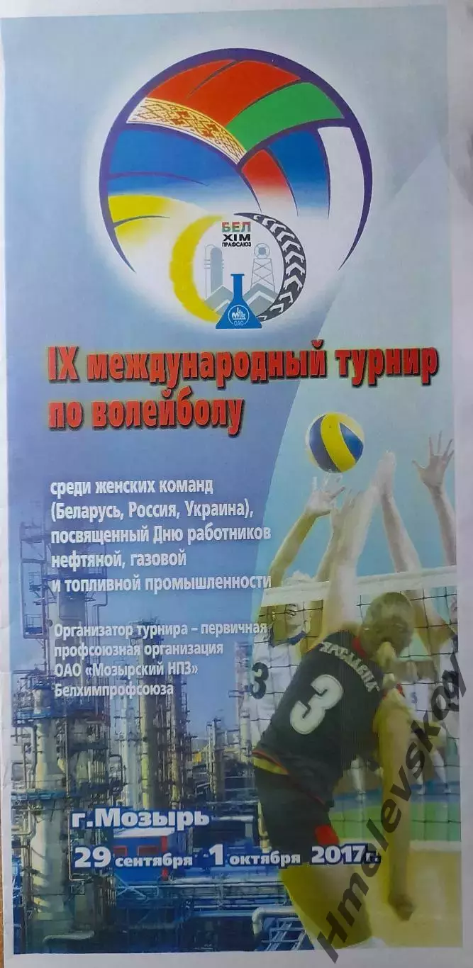 Международный турнир (Мозырь, Курск, Харьков, Луцк), г. Мозырь, 29.09-01.10.2017