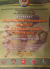 Афиша Золотой колос (Омская, Новосибирск. Курская, Свердловская обл.), 2010 г.