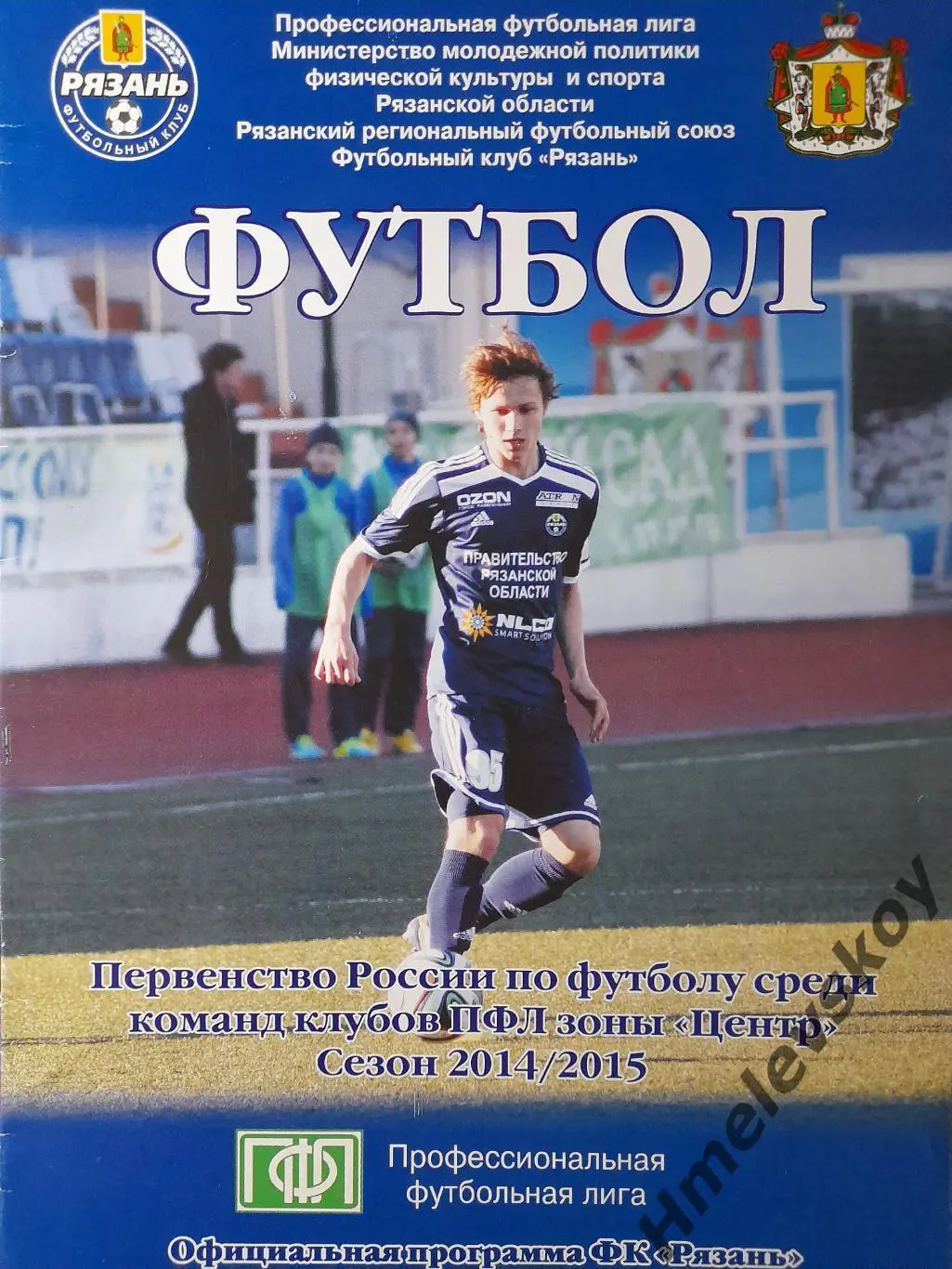 ФК Рязань - Авангард Курск, ПФЛ, зона Центр, 10.11.2014 г.