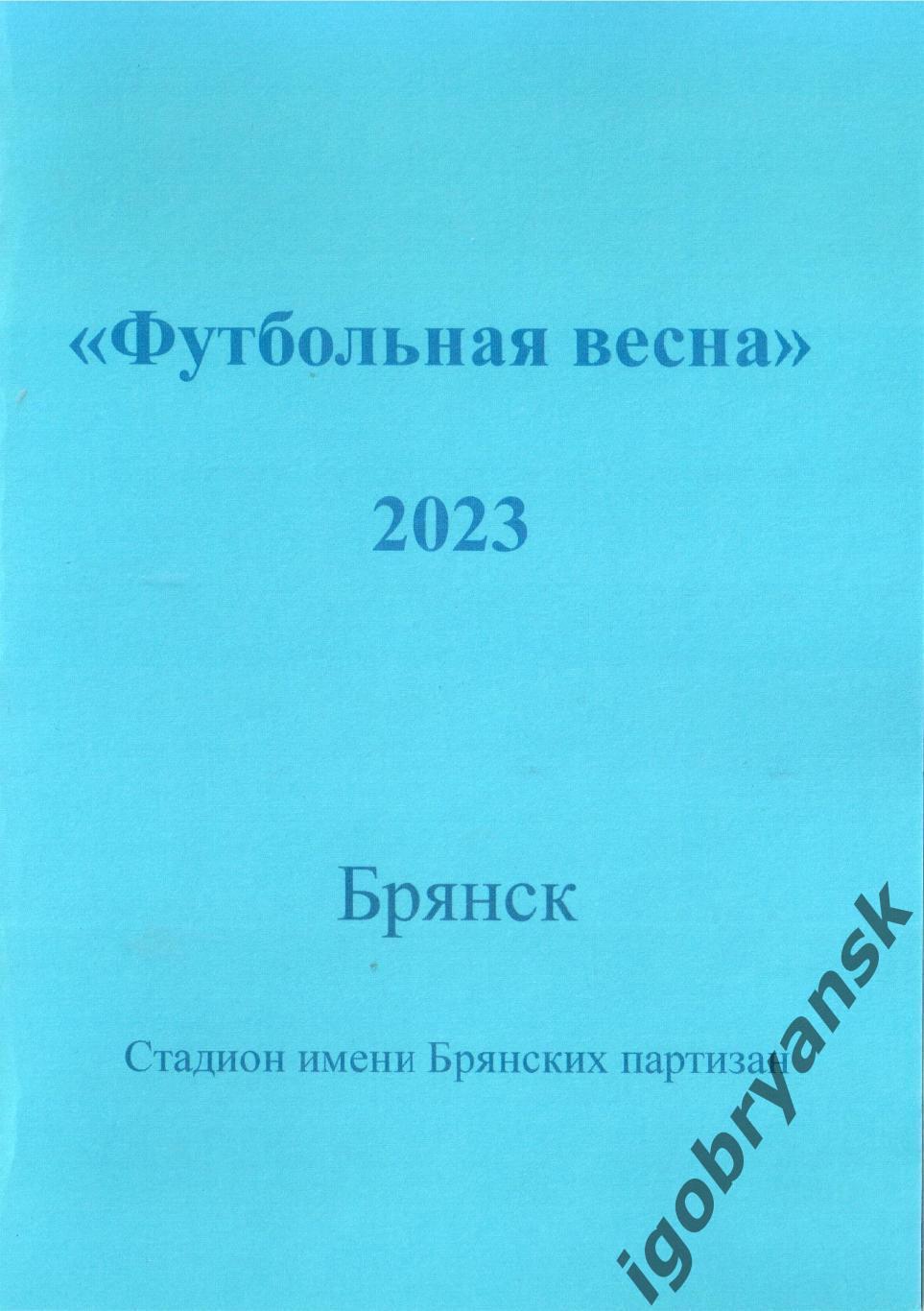 Футбольная весна - 2023 Брянск