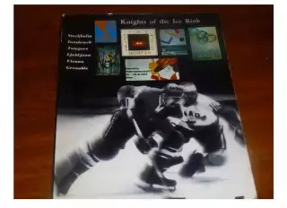 Ледовые рыцари/ Knights of the Ice Rink на англ. языке. редкая книга