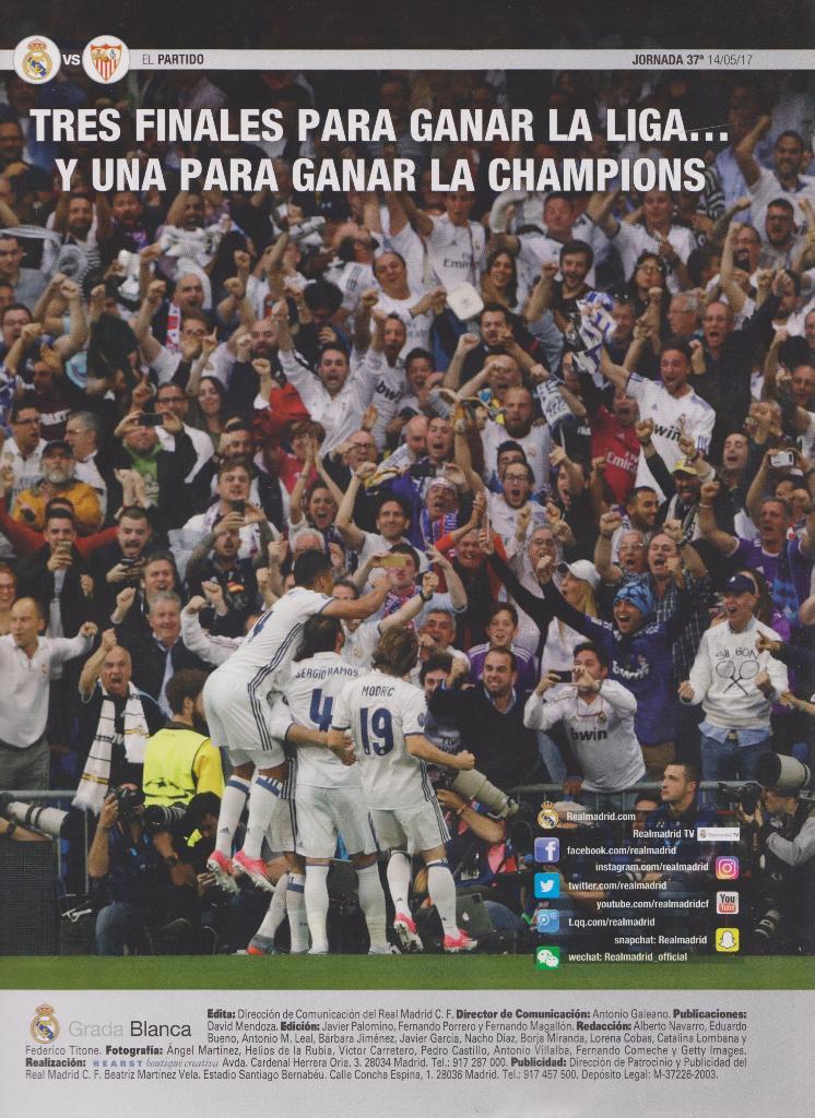 Футбол. Реал (Мадрид, Испания) - Севилья (Севилья, Испания). 1