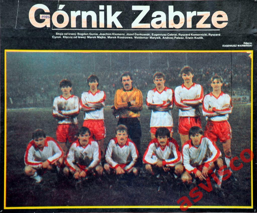 Постер ФК Гурник (Забже, Польша)