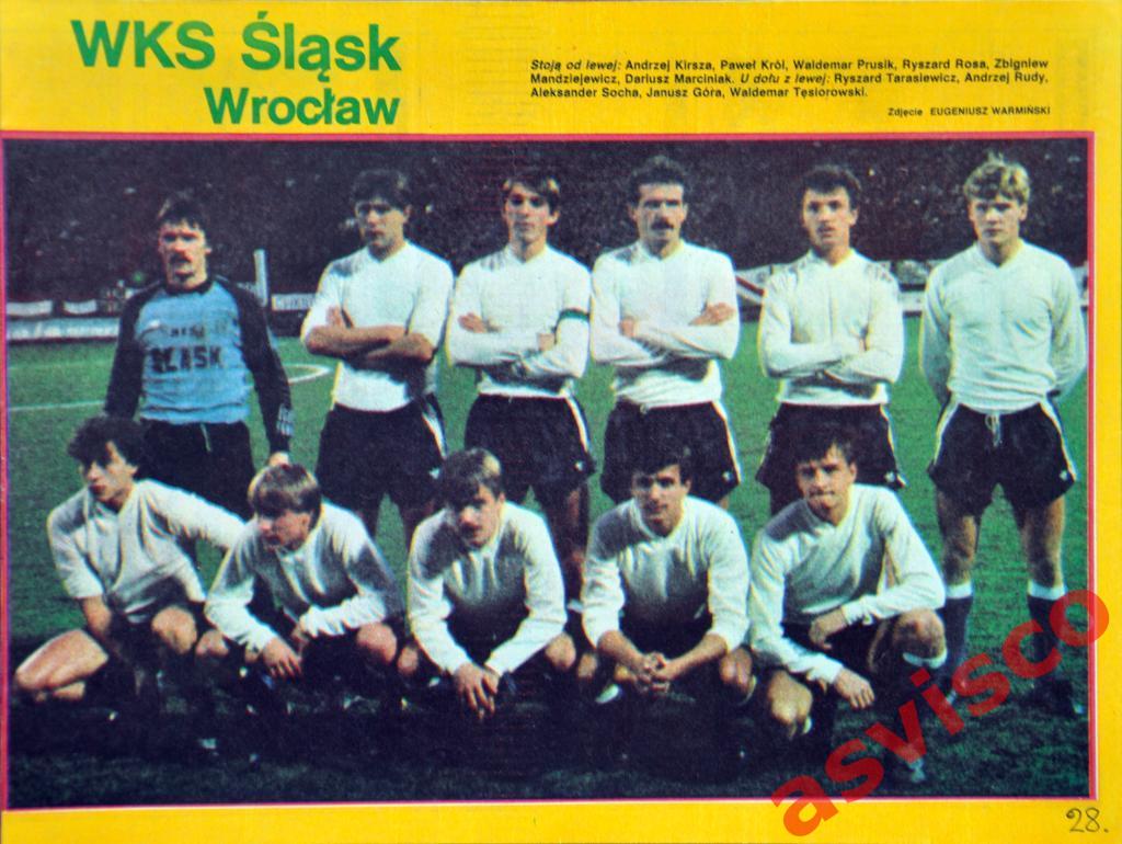 Постер ФК Шленск (Вроцлав, Польша)