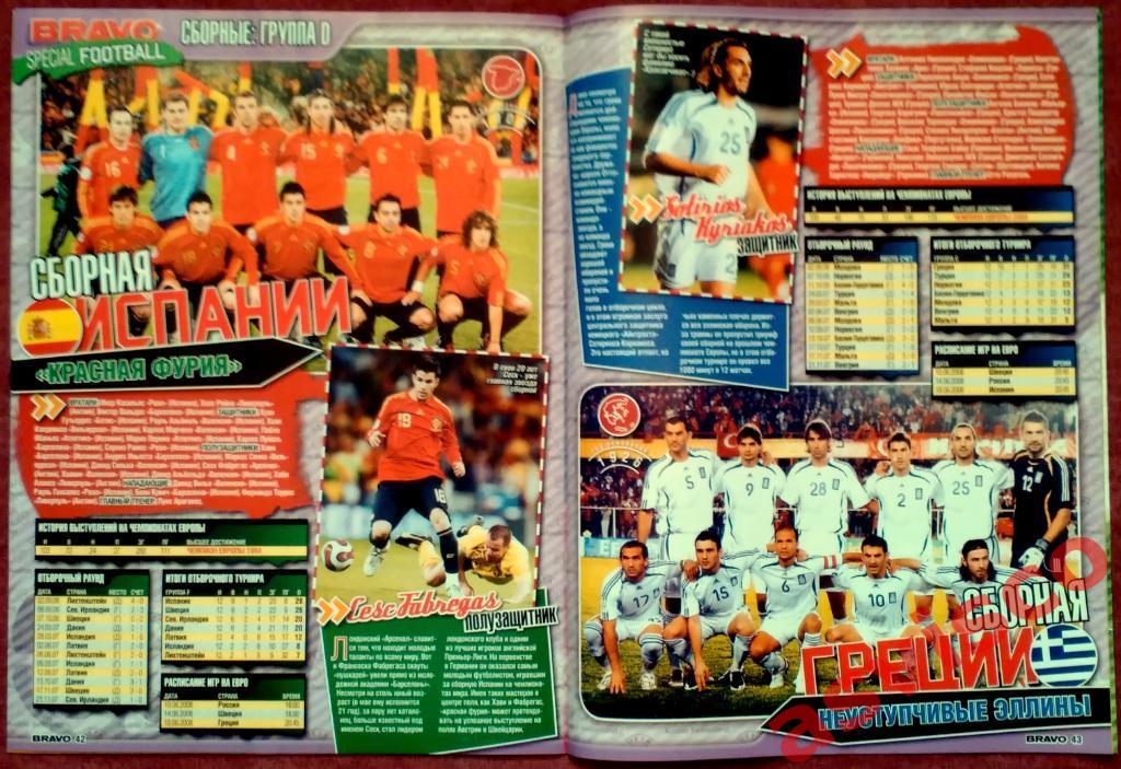 BRAVO Special FOOTBALL, специальное издание, 2008 год. 6