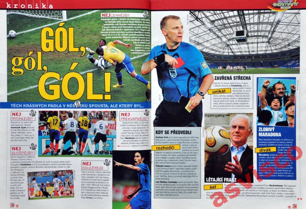 Чемпионат Мира по футболу в Германии. Итоги, Июль 2006 года. 5