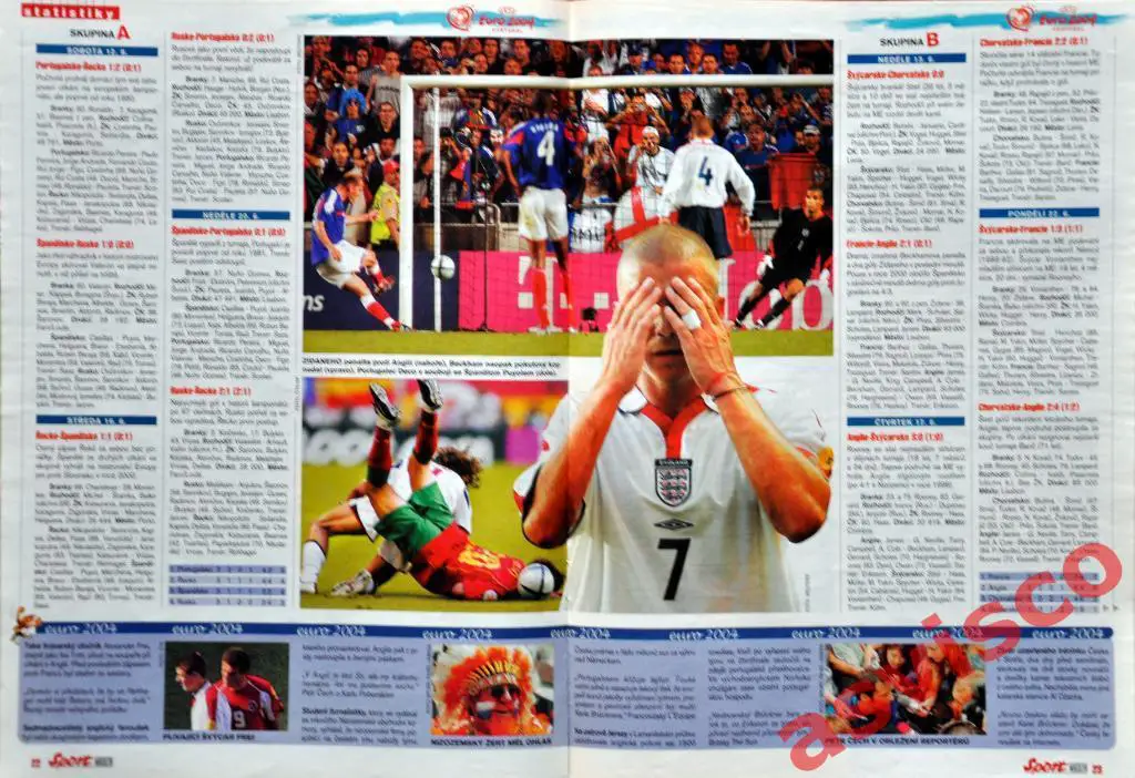 Чемпионат Европы по футболу в Португалии. Итоги, Июль 2004 года. 6