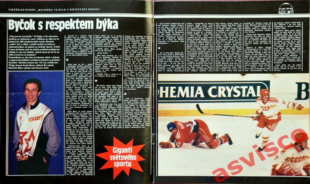 Чемпионат Мира по хоккею в Швеции. Итоги, Май 1989 года. 1