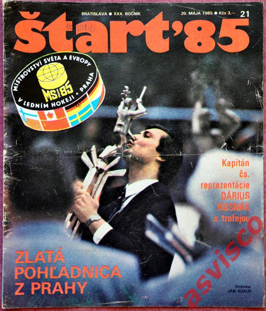 Чемпионат Мира по хоккею в Чехословакии. Итоги, Май 1985 года.