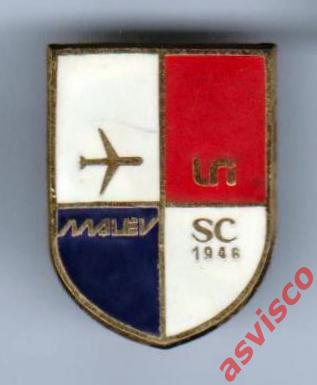 Значок Авиакомпания Malev / Малев Венгерские Авиалинии.