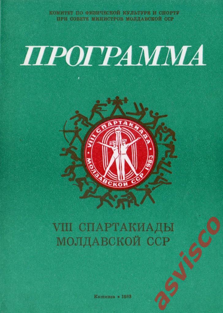 VIII Спартакиада Молдавской ССР. Открытие. Кишинев, 1983 год.